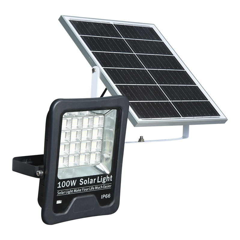 Lampu Banjir Tenaga Surya Baterai Lithium-Ion PY-SLFL20-100W