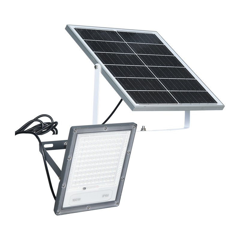 PY-SLFL40-100W Lampu Banjir Tenaga Surya Ramah Lingkungan Luar Ruangan